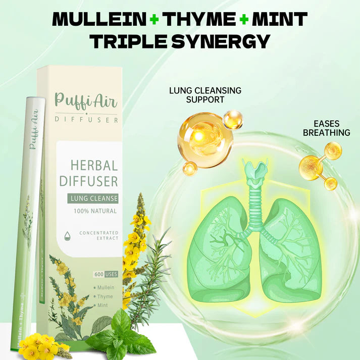 Mullein Diffuser & Nasal Inhaler Set